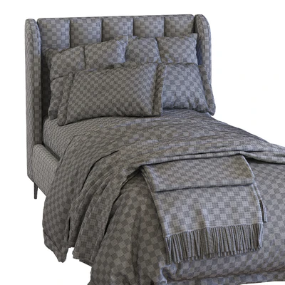Bed Blush Lizbeth Velvet Single Bed 2 — Ver 2