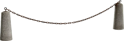 chained bollards 001 — Скачать