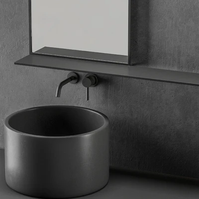 MODERN - Gray Bathroom — Ver 3