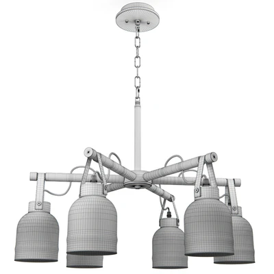 Suspended chandelier Vele Luce Calma VL2122L06 — Ver 2