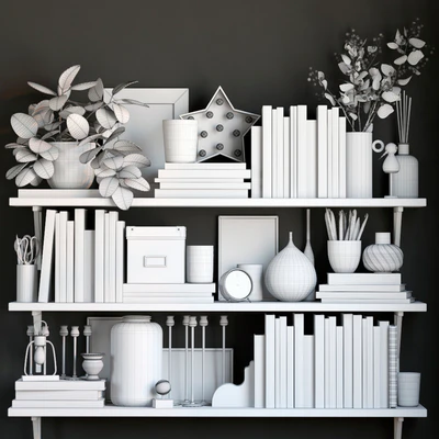 Black and white decor set 5 — Вид 2