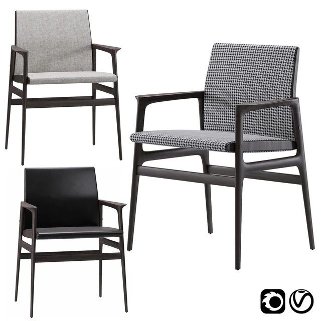 Ipanema chair by Poliform — Скачать