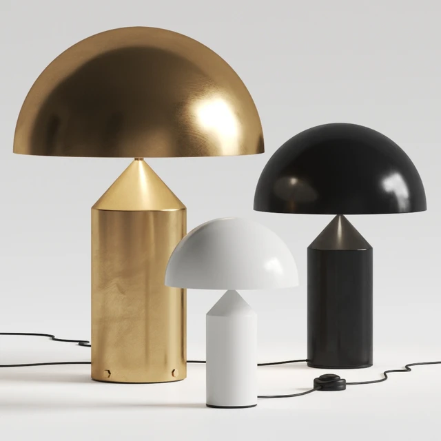 Oluce Atollo Table Lamp — Скачать