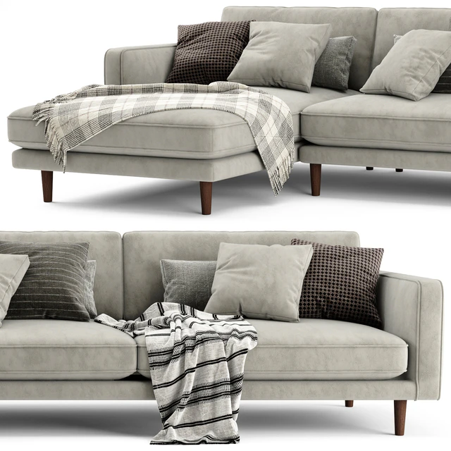 Linteloo Pleasure Chaise Longue Sofa — Скачать