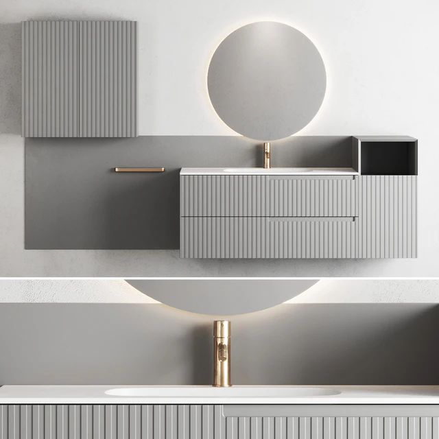 Fiora Synergy Vanity Unit set 1 — Скачать