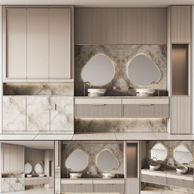 Bathroom Furniture Set 22 — Ver 1