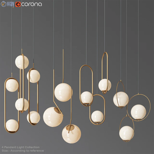 Ceiling Light Collection 3 - 4 Type — Descargar