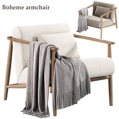 Boheme armchair by polyandbark — Ver 1