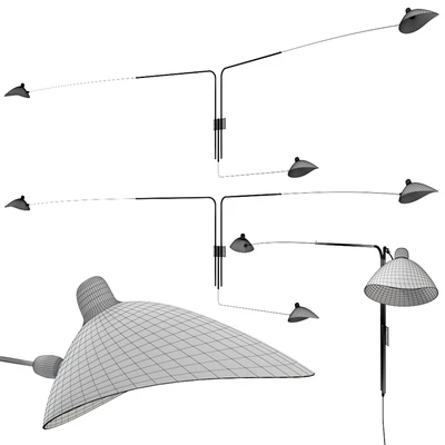 Ap3b by Serge Mouille Сontemporary Wall Lamp — Вид 2