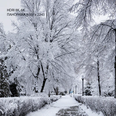 HDRI 13. Winter Park. — Ver 4