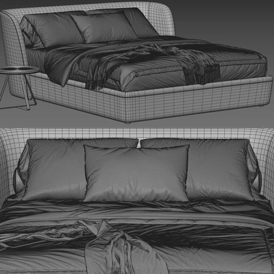 Rolf Benz Tondo Bed — Ver 2