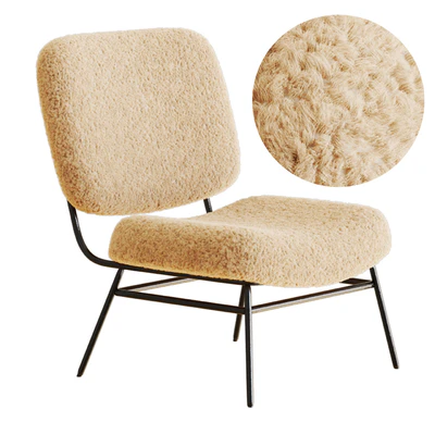 ZARA HOME FAUX SHEARLING CHAIR — Ver 1