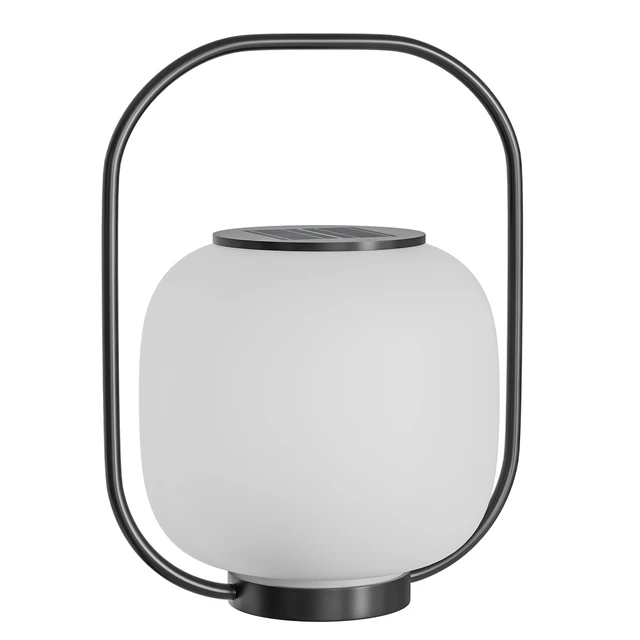 Waterproof Portable LED Rechargeable Solar Powered Outdoor Floor Lamp — Descargar