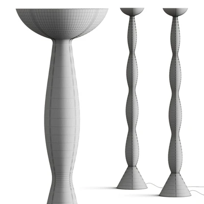 Haos Natural Bronze & Green Patina Floor Lamp — Вид 2