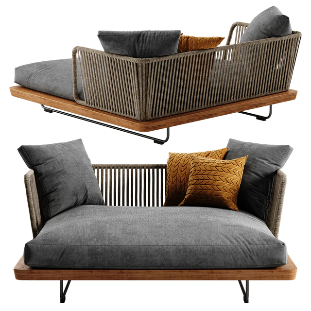 Minotti Sunray sofa set 3 — Descargar