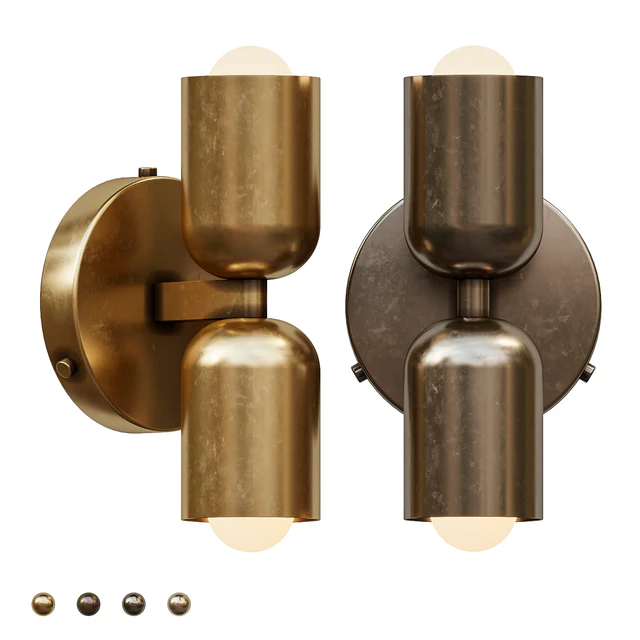 In Common With Brass Up Down Sconce — Скачать