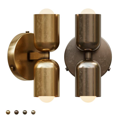 In Common With Brass Up Down Sconce — Вид 1