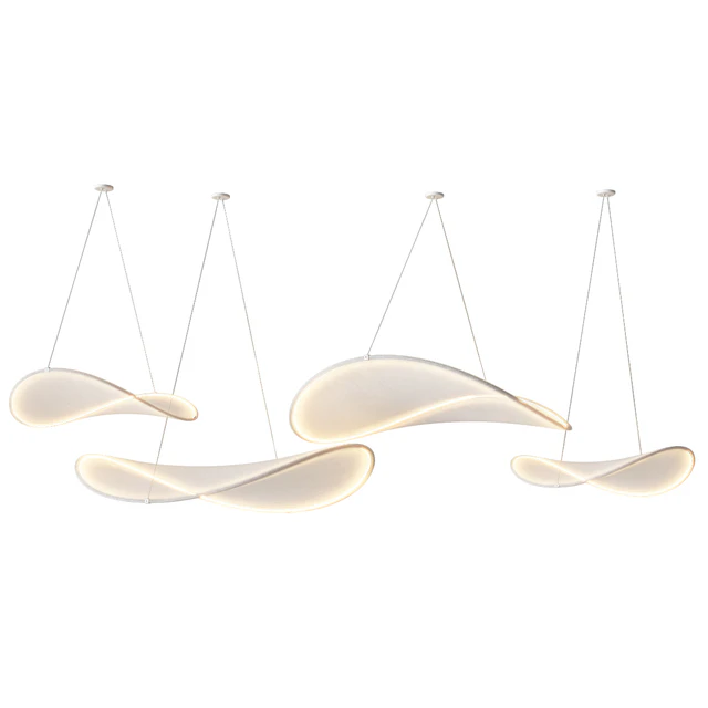 IIII 09 LED fabric pendant lamps — Скачать