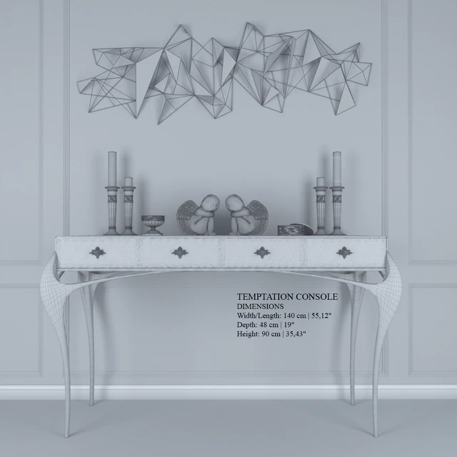 TEMPTATION CONSOLE & DECORATIVE ELEMENT — Скачать