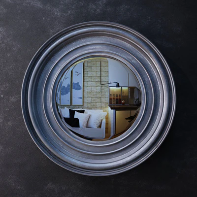 Зеркало Round Sutton Convex Mirror — Вид 1