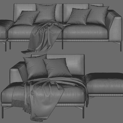 Arflex Hollywood Chaise Longue Sofa 02 — Вид 3