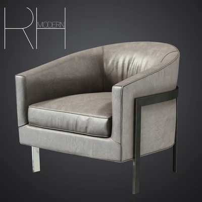 RH / REGINALD LEATHER CHAIR — Ver 1