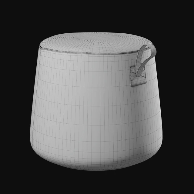 Hightower Round Pouf Most Modest — Descargar