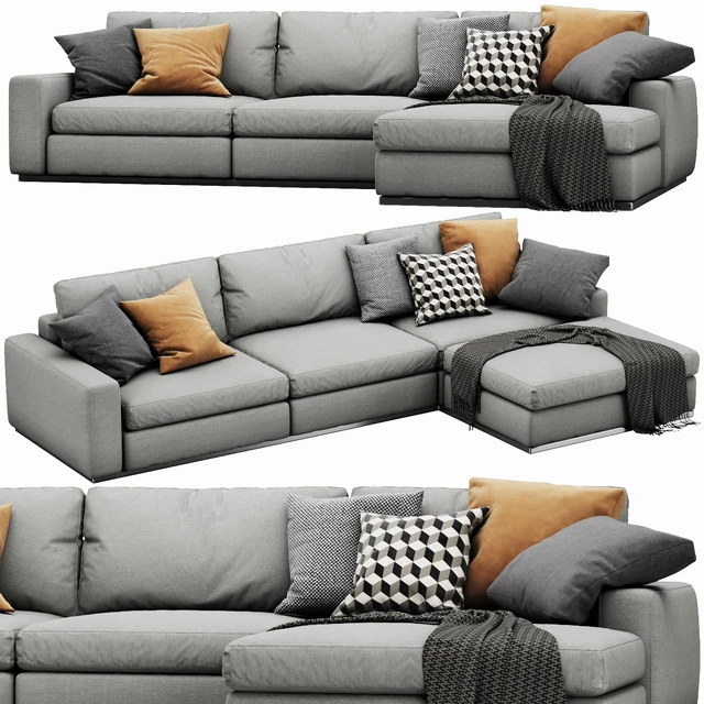 Flexform Beauty Chaise Lounge — Скачать