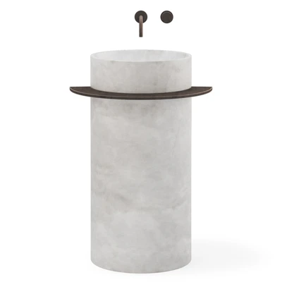 Stone washbasin Viola — View 3