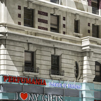 New York old building facade — Ver 3
