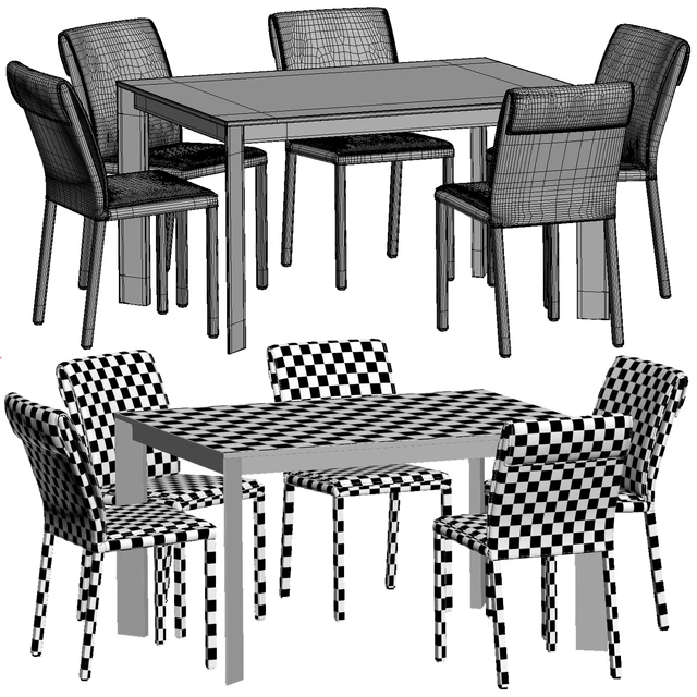 Altacom Molly Chair and Teorema Table — Скачать