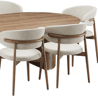 Dinning chair and table set23 — Вид 2