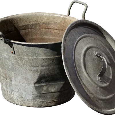 metal pot 001 — Скачать