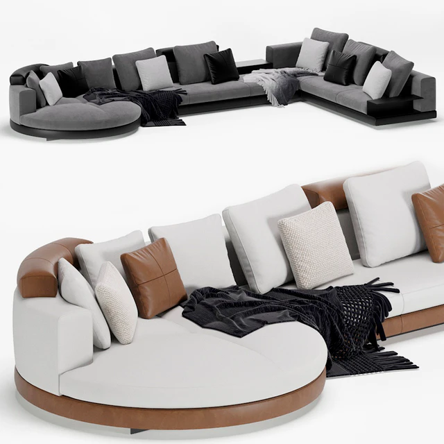 Minotti modular connery sofa — Descargar