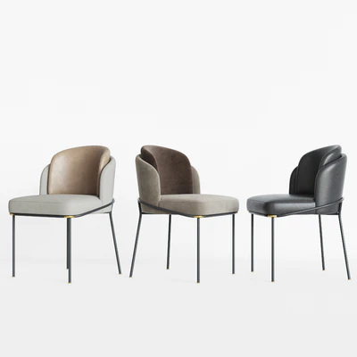 Minotti Fil noir Dining chair — Ver 2