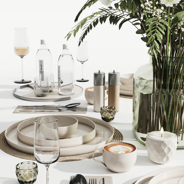 Tableware set 037 — Descargar