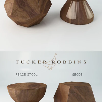 TUCKER ROBBINS - CROWN JEWEL, ACACIA MORTAR, PEACE STOOL, GEODE — Ver 1