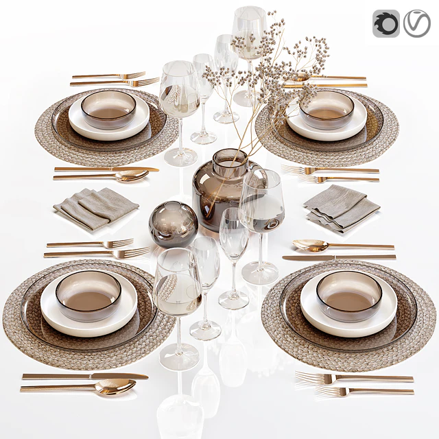 Сервировка стола / Table setting 28 — Скачать