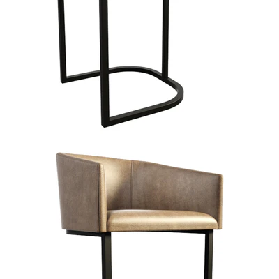 Noble Bar Chair — Ver 2