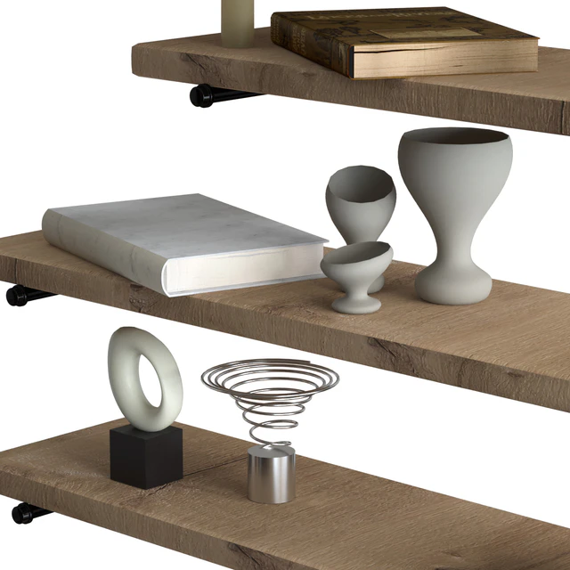 Hanging shelf with filling — Descargar