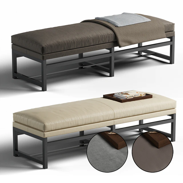 Minotti Flynt Bench — Descargar