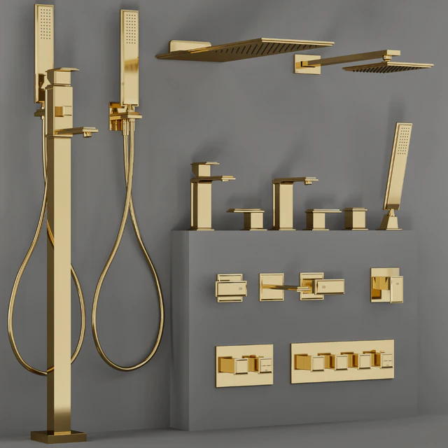 Gessi Fascino bathroom faucet set — Скачать