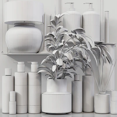 Bathroom Decor Set 07 — Ver 4