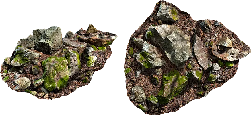 mossy rocky ground 013 — Descargar