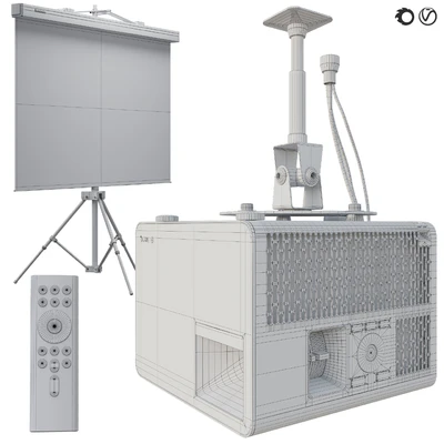 Projector BenQ X1300i 4LED Gaming Bracket — Ver 3