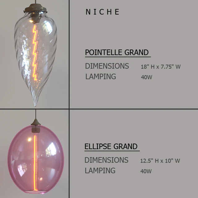 Подвесные светильники Niche Crystalline - 5 — Скачать