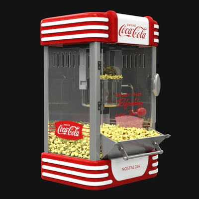 Nostalgia Coca Cola Ounce Kettle Popcorn Maker — View 4