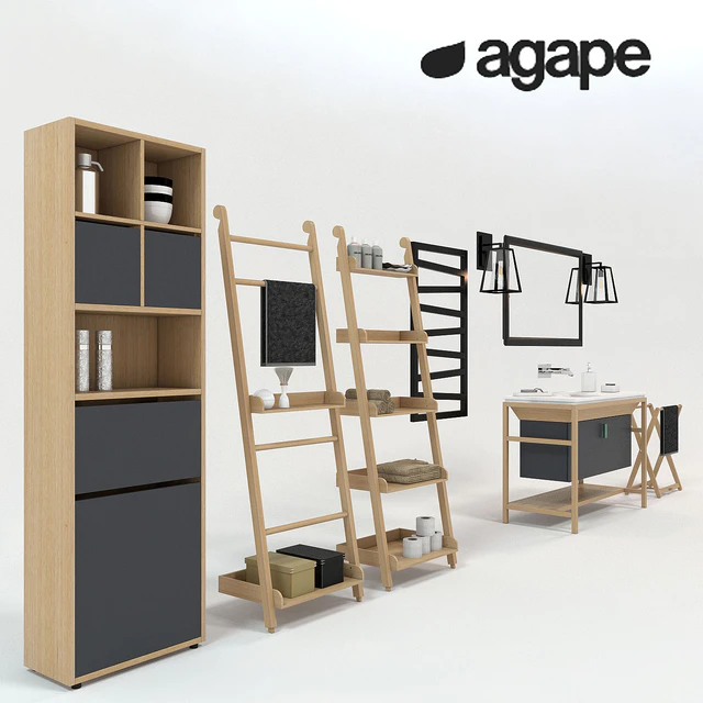 Agape set (a set of bathroom furniture) — Descargar