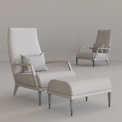 BAKER JASPER LOUNGE CHAIR — Ver 2