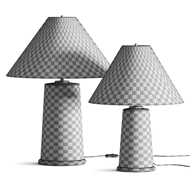 Pottery Barn Avalon Recycled Glass Table Lamp — Descargar